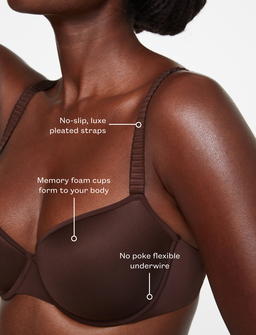 Soft Seamless No-Line Underwear T-Shirt Bra