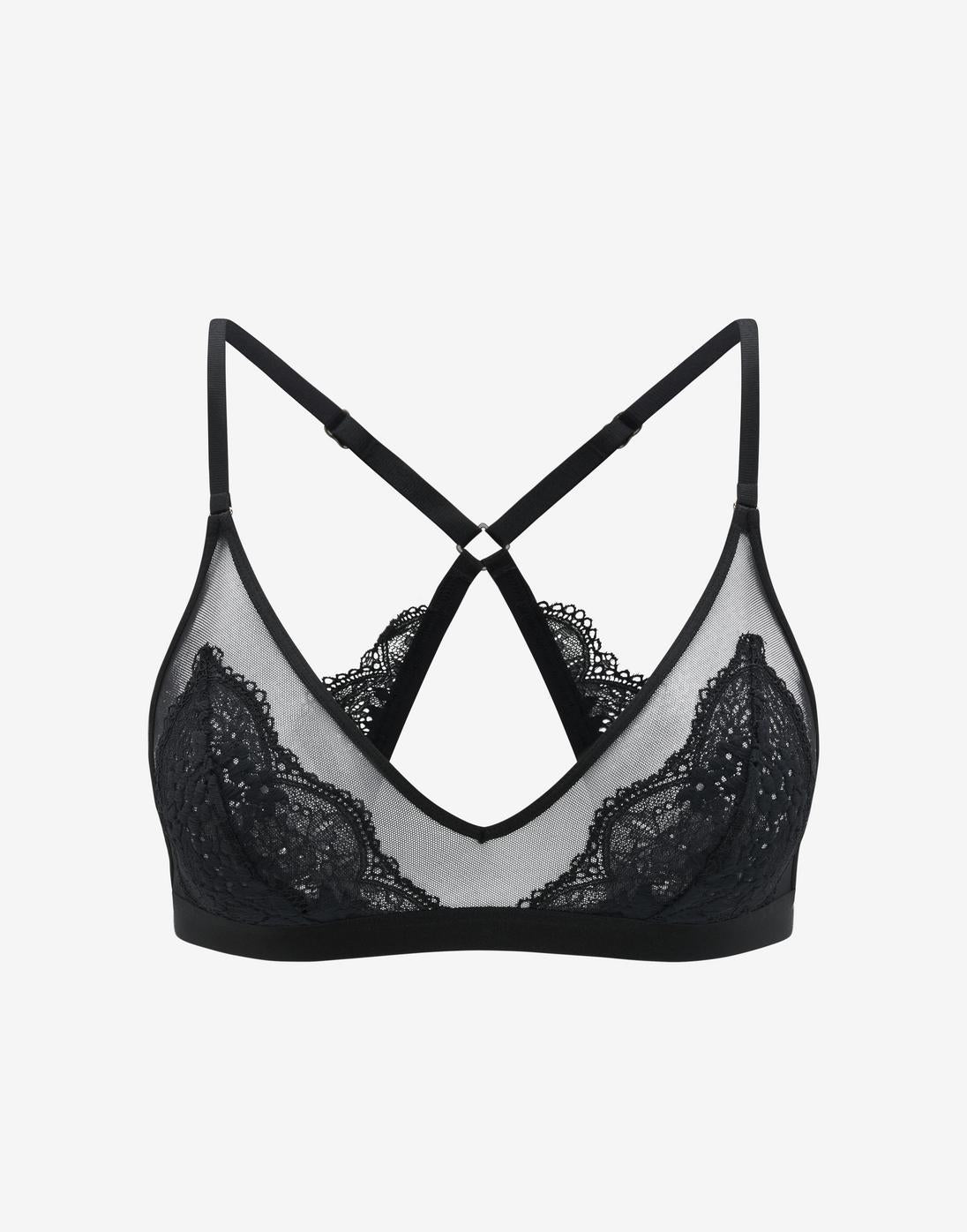 All Day Lace Racerback Bralette