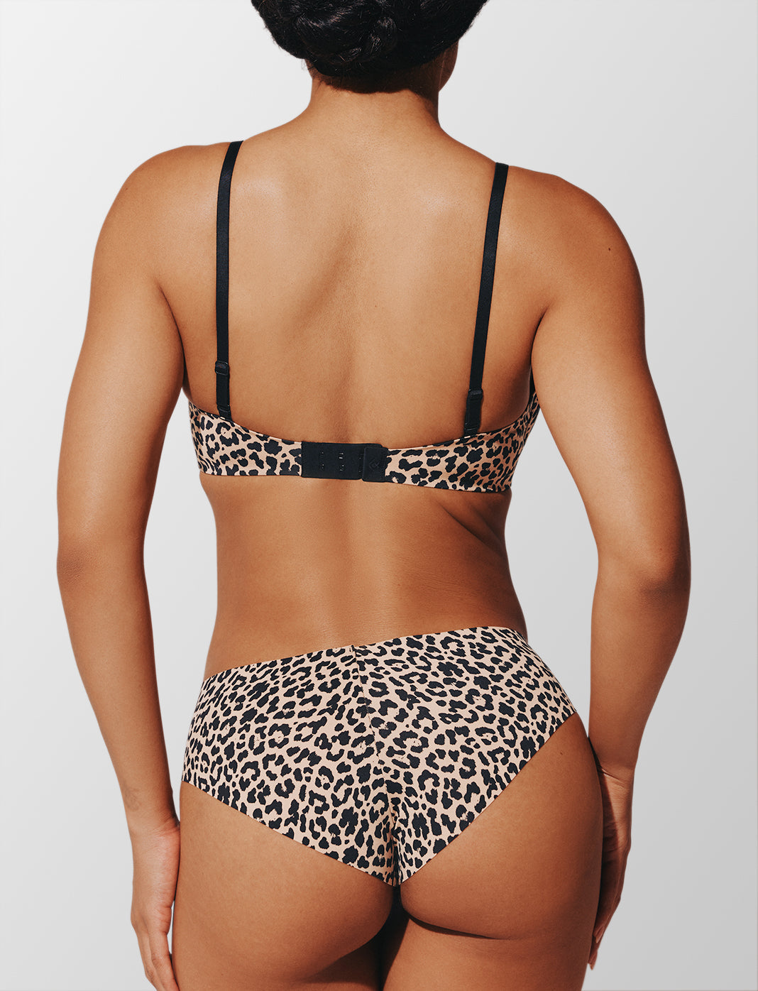 Breathable Seamless Panties for Women Plunge Bra