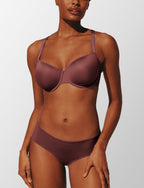 Soft Seamless No-Line Underwear T-Shirt Bra