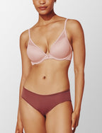 Soft Seamless No-Line Underwear Uplift Plunge Bra
