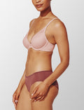 Soft Seamless No-Line Underwear Uplift Plunge Bra