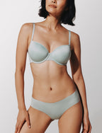 Soft Seamless No-Line Underwear T-Shirt Bra