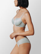 Soft Seamless No-Line Underwear T-Shirt Bra